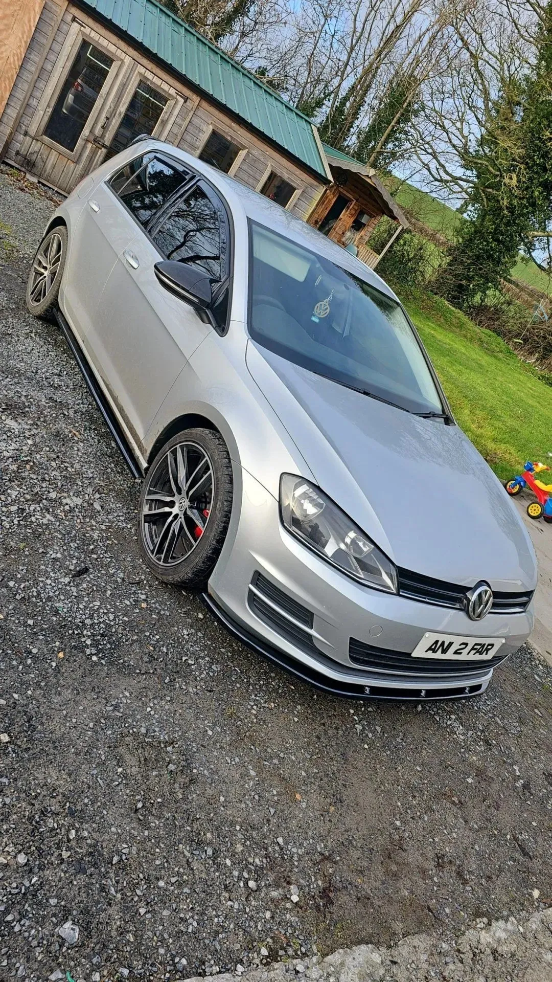 VW Golf MK7 STANDARD FRONT SPLITTER