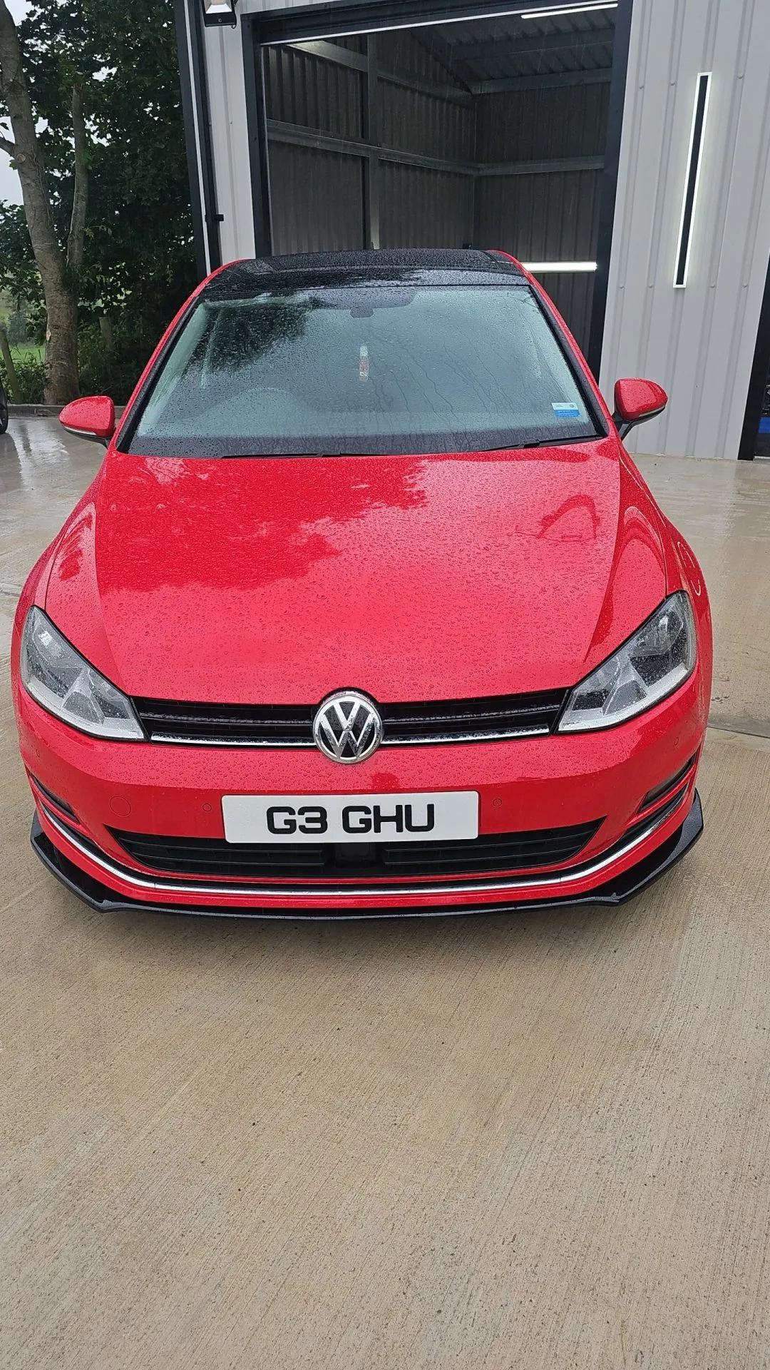 vw Golf mk7/mk7.5 standard front splitter