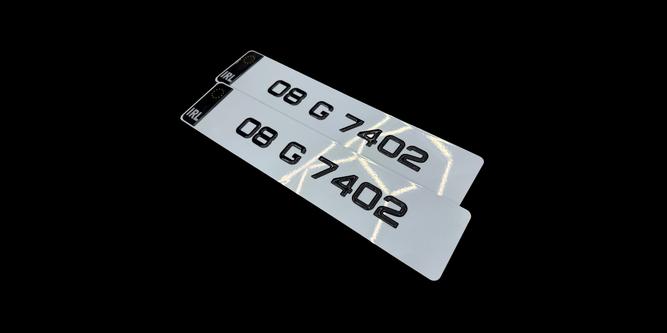40mm Gel Numberplates