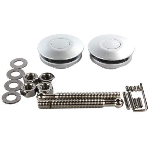 2 x ExoRacing Quick Release Buttons 62mm