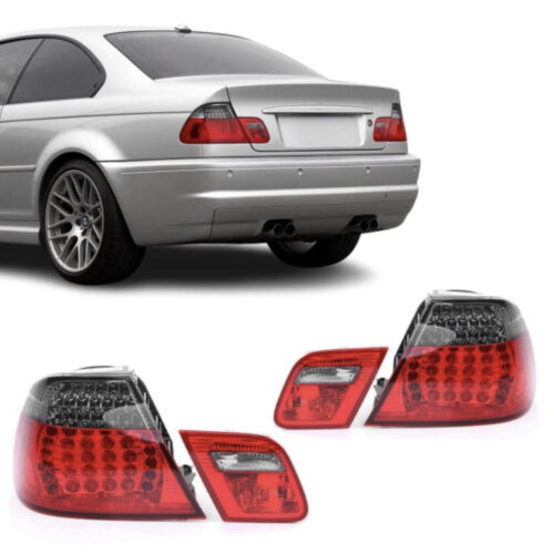 LED Tail Lights for BMW E46 (99-03) Coupe, smoked