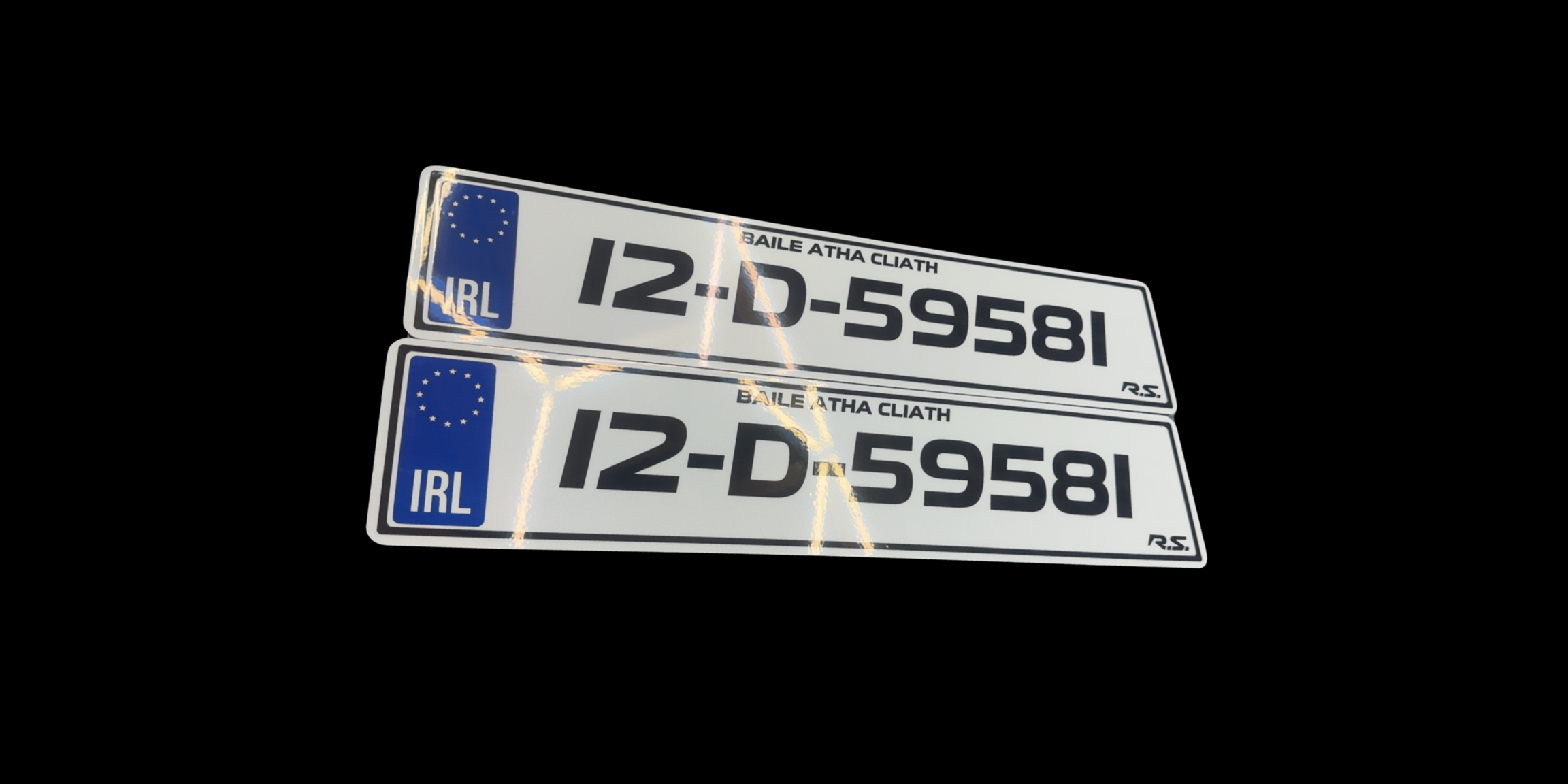 Donegal Style Printed Plates