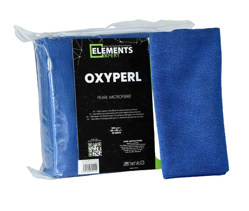 ELEMENTS | OXYPERL | Pearl Edgeless Microfibre | Navy | 10 Pack