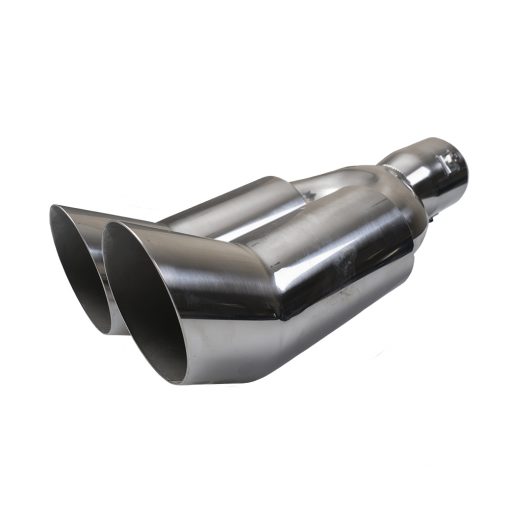 Twin Circular Angled Exhaust Tip