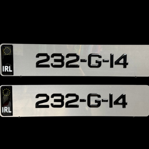 50mm Gel Numberplates