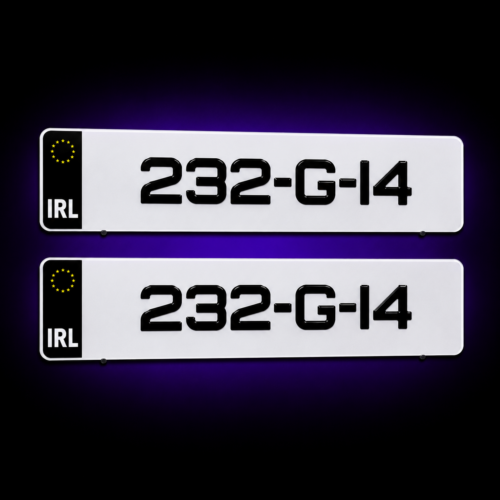 50mm Gel Numberplates