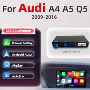 Audi A4/A5/Q5 2009-2015 Wireless CarPlay Android Auto Interface (MMI3G)