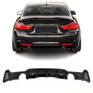 Performance Quad Diffuser for BMW F32 / F33 / F36 with M-Pack