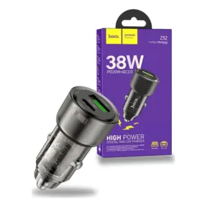 Hoco Z52 Car Charger 38W A-C